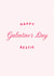 Happy Galentines Day Bestie in Pink created by Chantelle the Coach