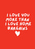 I Love Home Bargains Valentine's Day Card created by Happy Dollop