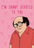 Danny DeVito Romantic Message Card created by Luke Oxtoby