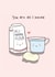 Cute Anniversary Card - Baking Puns - You Are All I Knead created by Little Big Pie