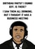 Chris Kamara birthday card r created by Doublea