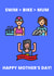 Mother's Day Triathlon Card created by Mad Funny