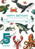 Personalised Birthday Sealife Card 5th Birthday created by Life's Little Doodles