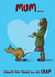 Funny Mothers Day Card - Mum - From The Dog - Thanks For Taking All My Crap created by Bryony Jackson Walters