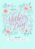 Mothers Day Card - Wife - pretty - flowers created by Dalia Clark Design