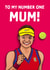 Nº1 Mum Emma Raducanu Mother's Day Card created by Cards from Designers