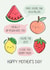 Fruit Puns Mothers Day created by Creaternet