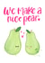 Nice pear created by Mia Loves Letters