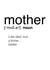 Funny Mothers Day Card - Mother - Definition - Mother Like Dad But Y'know Better created by kissmekwik