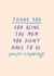 'Thank you for being the Mum you didn't have to be' Honorary Mothers Day created by Flourish Paperworks