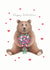 Bear Valentines Day Card created by Lottie Murphy