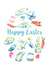 Happy Easter Greeting Card 1001 created by Ana Kobernyk