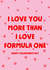 I love you more than i love formula one created by Millie Stockill