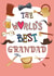 Cute "The World's best Grandad" Card. created by Exquisite Studio