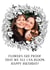happy birthday photocard floral illustration Personalised Photo Card 22279 created by Leah Chong - Leah Design