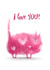Cat love you created by Maria Bazykina