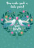 A cute pair of Love Birds created by Lorna Helen Prints