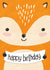 Cute Birthday Fox created by Stanley and Dot Studio