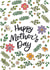Classic Mothers Day Card - Flowers - Happy Mother's Day created by Thankful Cards