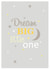 Dream big little one card created by Nutmeg Studio