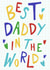Best Daddy in the world Card from the kids created by Meg's Creative Outlet