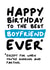 Best Boyfriend Birthday Card created by Waffle & Faff
