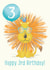 Lion 3rd Birthday Card created by Alexandra Elliot Designs