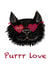 Funny love cat created by Maria Myrkina