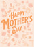 Mother's Day - Modern Vintage Floral - Mum Grandma Stepmother Happy Mother's Day created by The Westland Pick Up