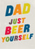 DAD BEER created by Dan McFadden