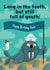 Long in the tooth Walrus Uncle Birthday Card. created by Hannah Jayne Lewin