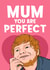 Mum you are Perfect To me Ed Sheeran Card! created by Bubble&Cheek