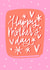 Happy Mother's day cute pink card created by Maria Minaeva