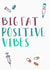 Big Fat Positive Vibes IVF | Fertility Treatment greeting card created by Fenley Designs