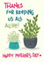 Plant Mum Mothers Day Card created by Wink Design - Michelle Roberts
