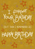 Forgot Your Birthday created by O - DOTT