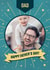 Dad Stars Father's Day Personalised Photo Card 11853 created by Evie Garnett Designs
