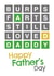 Funny Wordle Fathers Day Card - Daddy - Farts - Happy Father's Day created by Codfish Design