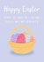Cute Easter egg love island card friend created by The Girl Next Draw Cards