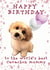 Cavachon Dog Mummy Birthday Card created by Arden And Beech