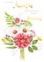 Lovely Auntie Gerberas Birthday Card created by SABIVO Design by Sabina