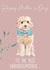 Cute Mothers Day Card - Dog Grandmother - Cockapoo / Labradoodle - To The Best Grandogmother created by 25Seven