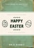 Happy Easter Book Card created by Cards from Designers