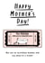 Mother's Day Bath Voucher Card created by Fonts and Scribbles