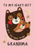 To My Beary Best Grandma Card created by NICHOLA COWDERY ILLUSTRATIONS 