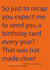 Every Year created by ColourBlind Cards