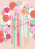 Happy Birthday Bright Pink Party decorations created by Louise Tiler