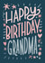 Happy birthday grandma created by Natalia Gonzalez