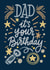Dad it's your birthday created by Natalia Gonzalez