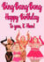Bing Bang Bong Birthday Card created by Sweetie Darling Design